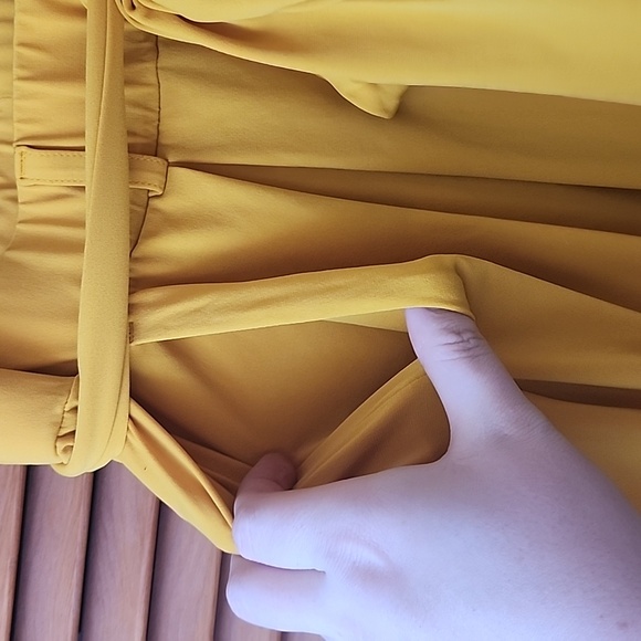 Yellow Belted Joggers - Picture 4 of 5